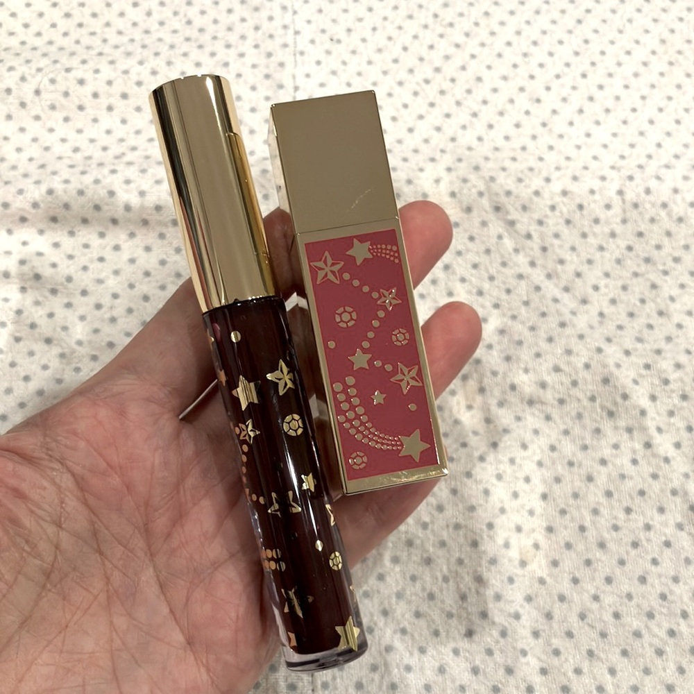 BrandNew Estée Lauder Limited Lipstick Celestial Nude & Lip Gloss Devine Plum